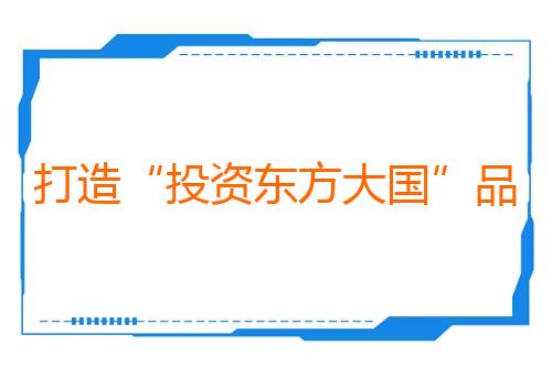 打造“投资东方大国”品牌 推动利用外资固稳促优(国际观澜)